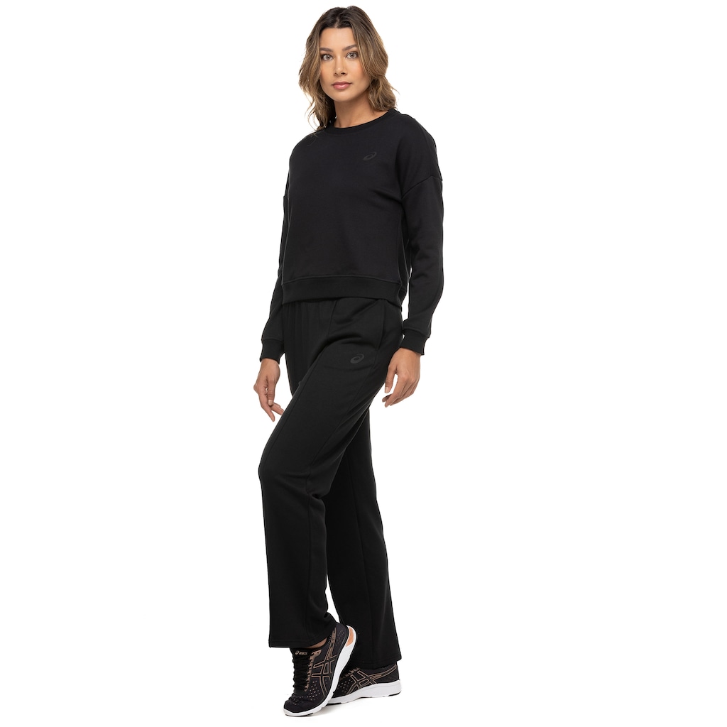 Imagem 3 do produto Blusa de Moletom Feminina ASICS Cropped