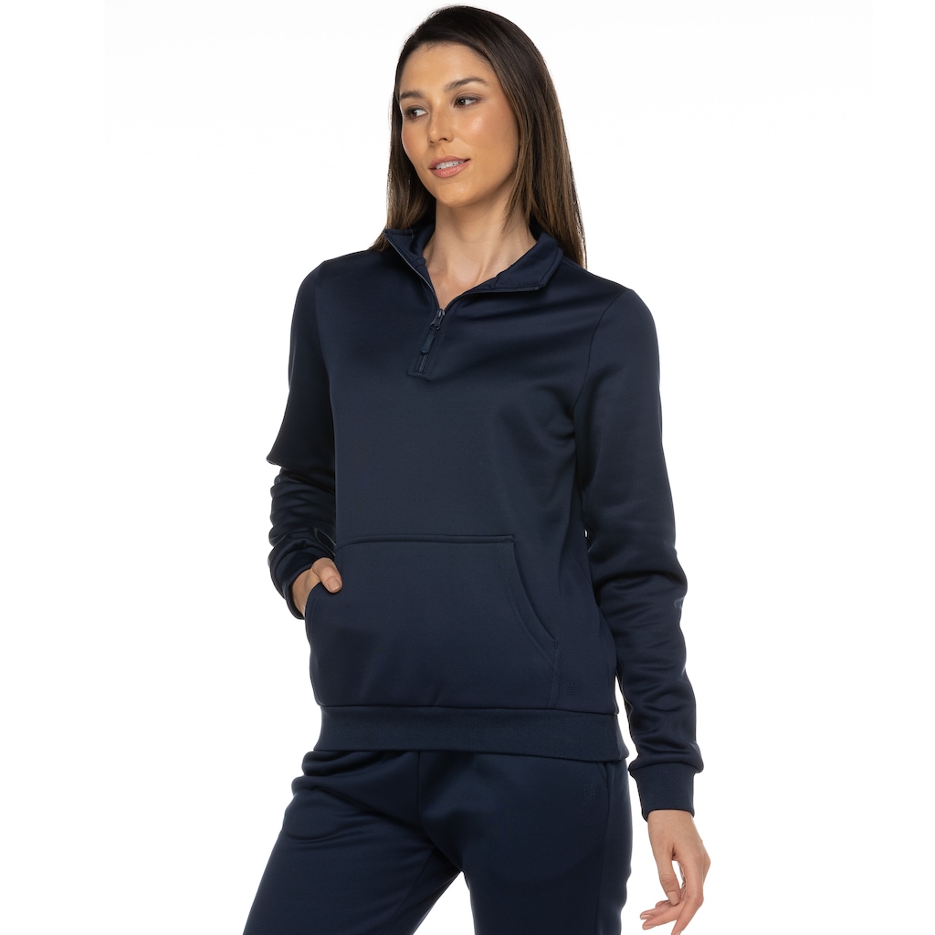 Imagem 2 do produto Conjunto de Agasalho Feminino Oxer Interlock Canguru