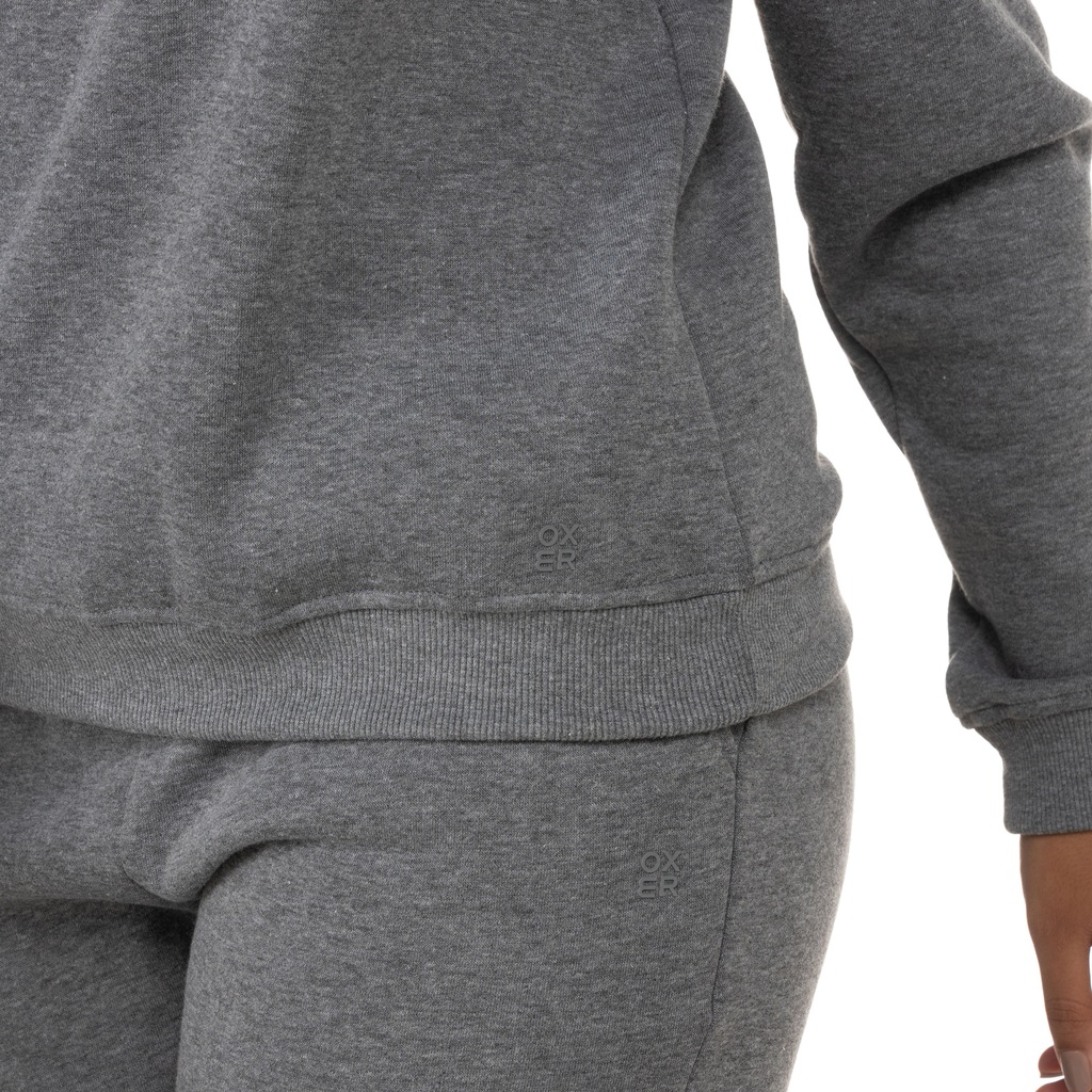 Imagem 5 do produto Blusa de Moletom Feminina Oxer Gola Redonda