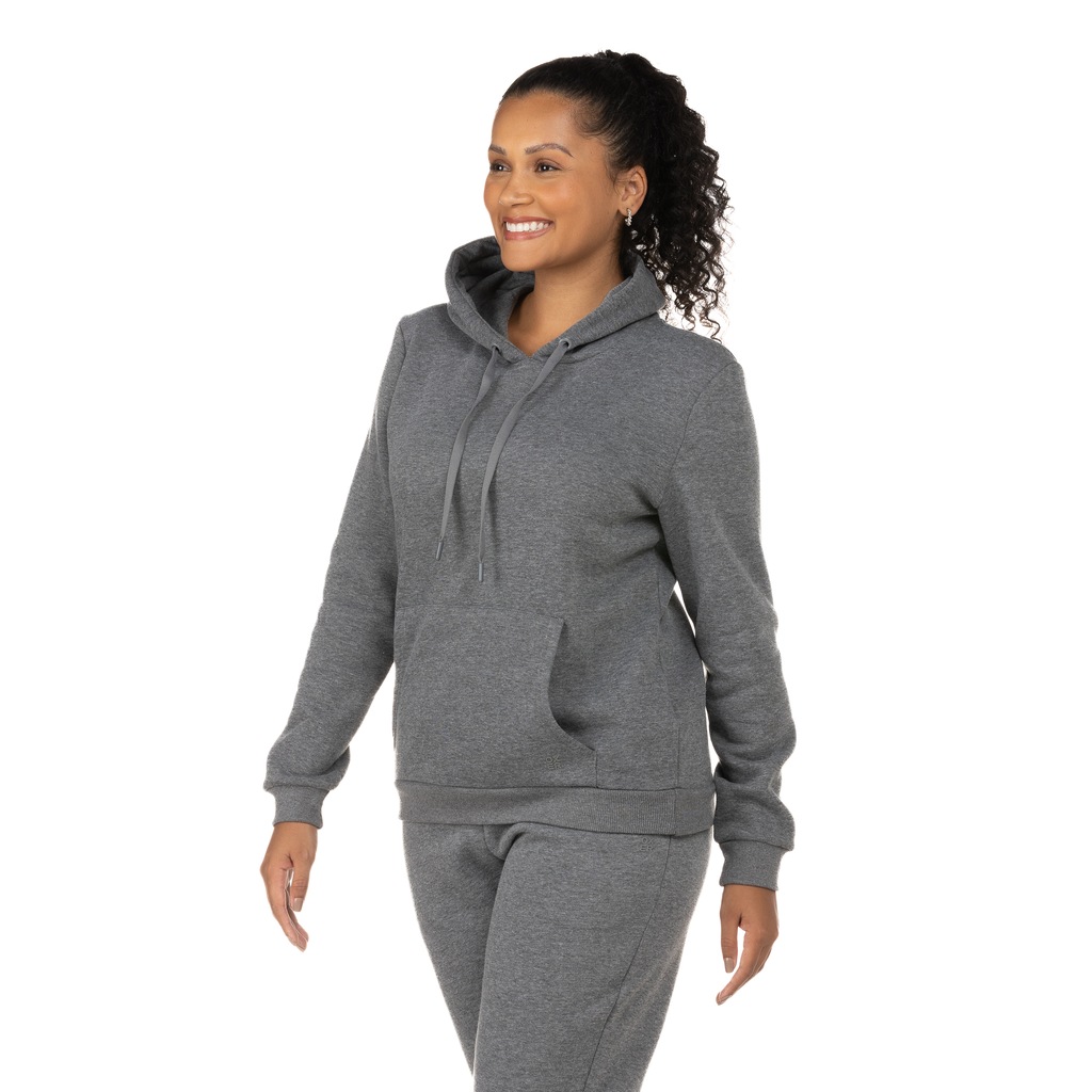 Imagem 4 do produto Blusa de Moletom Feminina Oxer Canguru com Capuz