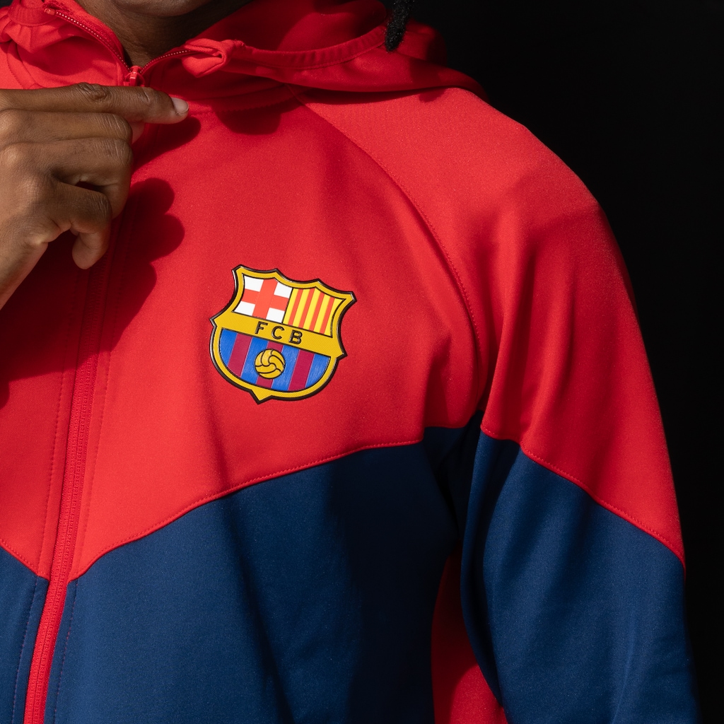 Imagem 5 do produto Jaqueta do Barcelona Masculina com Capuz Jogador