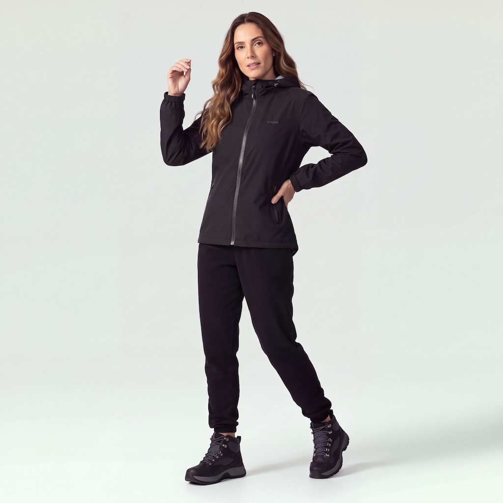 Imagem 4 do produto Jaqueta Feminina Nord com Capuz Impermeável Selada