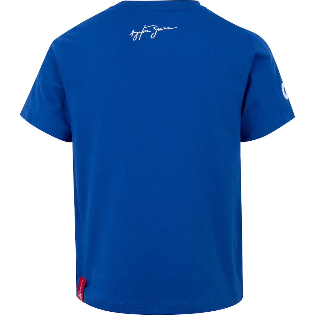 Imagem 2 do produto Camiseta Ayrton Senna Infantil Manga Curta Recor Tran