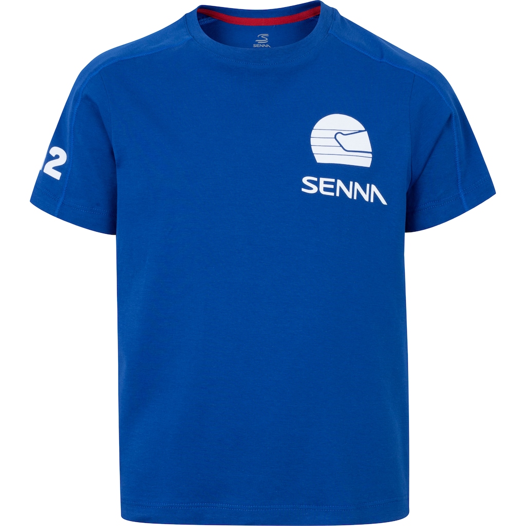 Imagem 1 do produto Camiseta Ayrton Senna Infantil Manga Curta Recor Tran