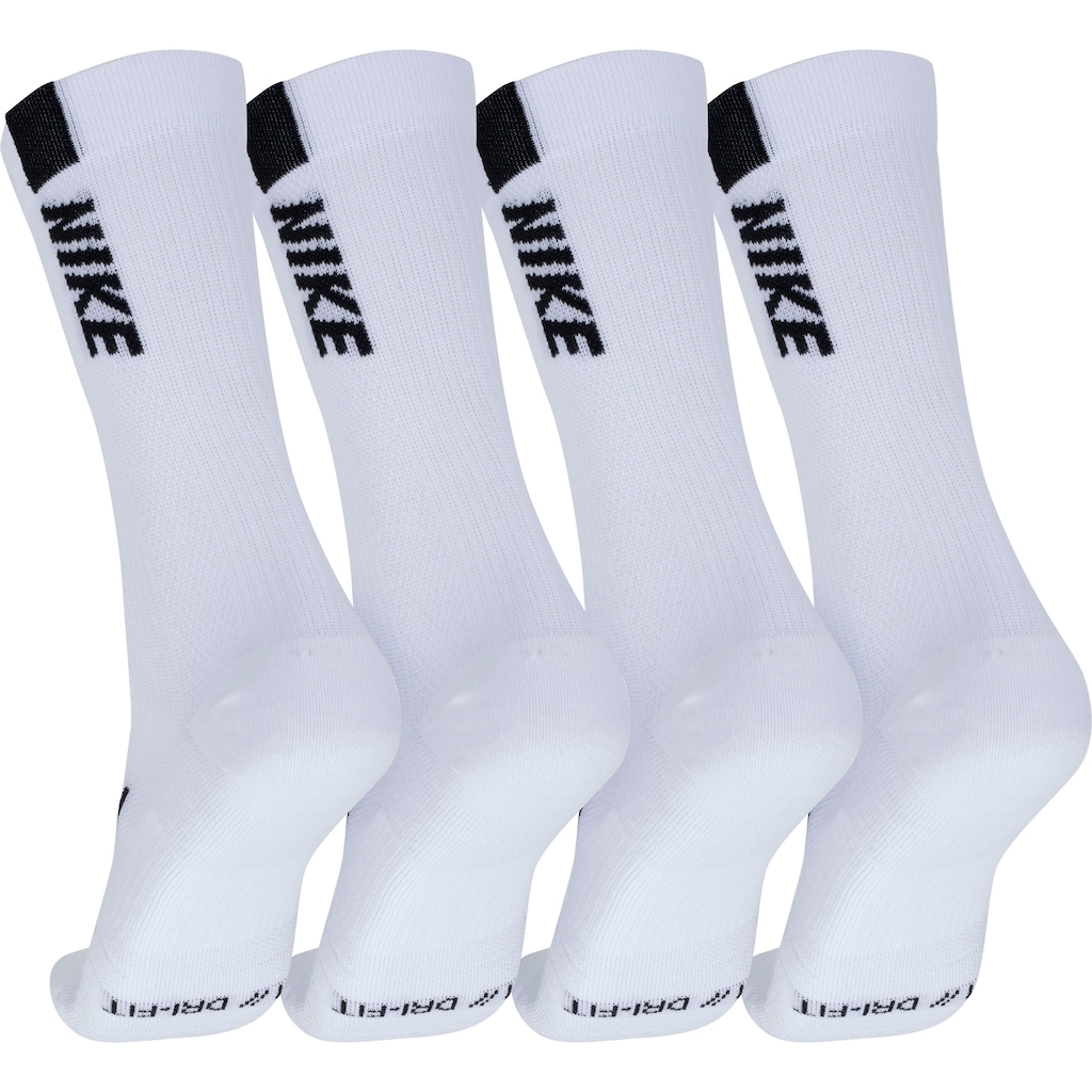 Imagem 2 do produto Kit de Meia De Corrida Nike Cano Alto Multiplier Crew - Adulto - 2 Pares