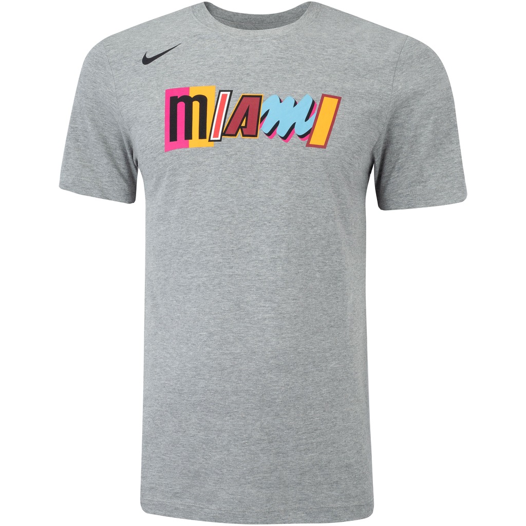 Imagem 5 do produto Camiseta do Miami Heat Nike NBA Masculina ES CE Logo