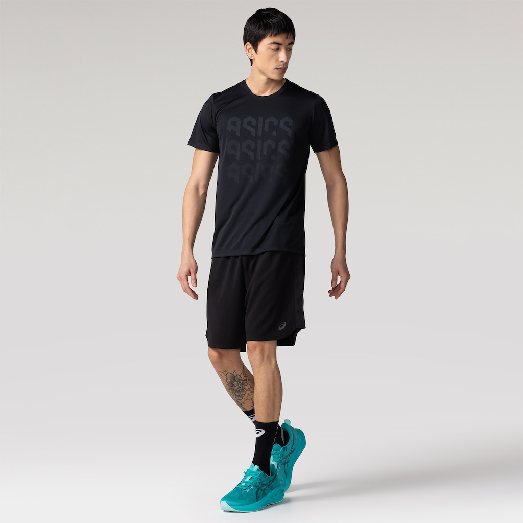 Imagem 3 do produto Camiseta Masculina ASICS Manga Curta Logo Ao Cmc Ct