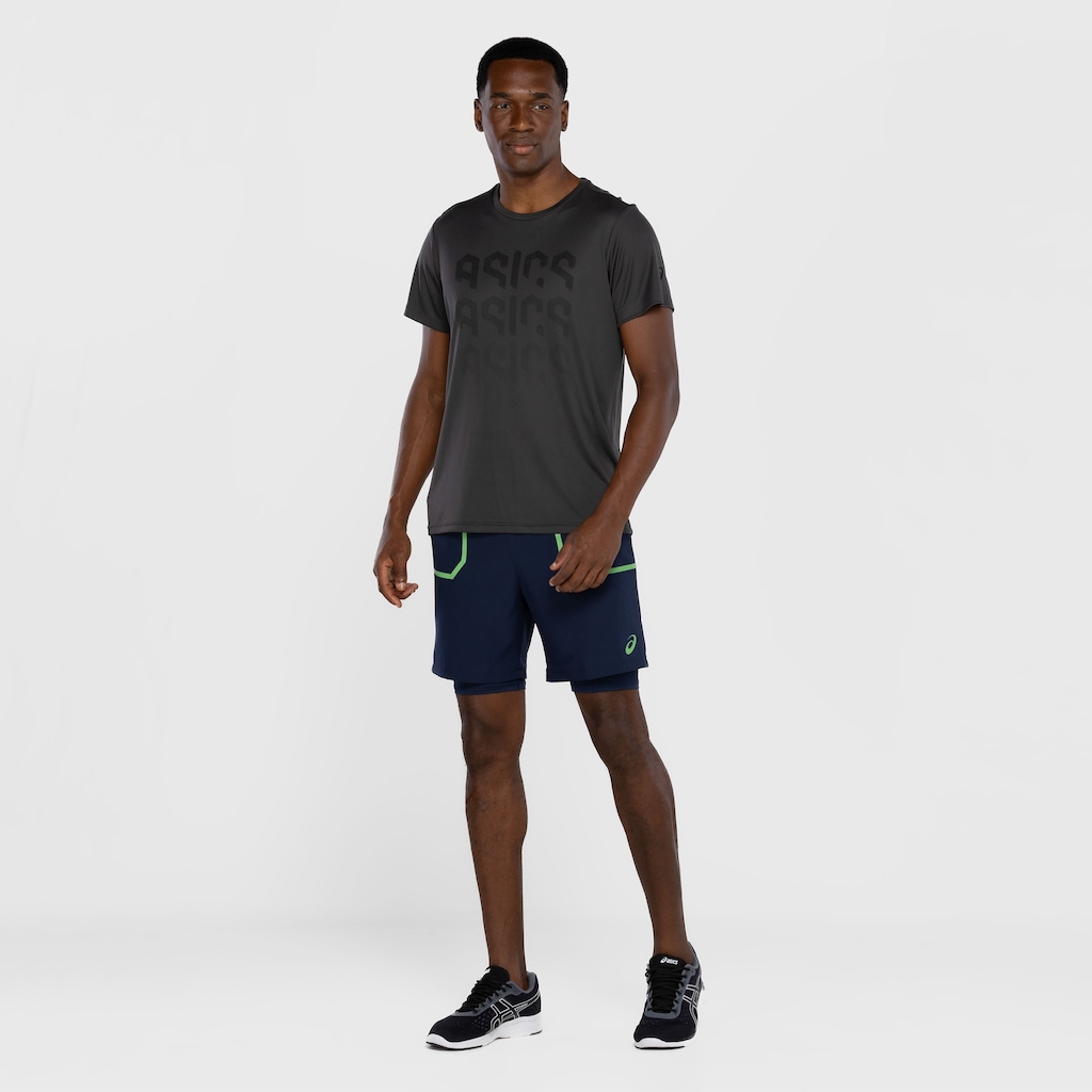 Imagem 3 do produto Camiseta Masculina ASICS Manga Curta Logo Ao Cmc Ct