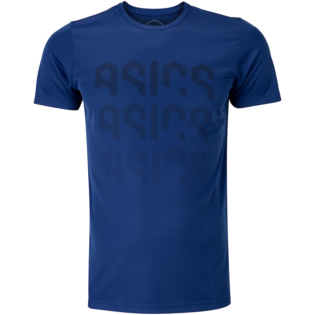 Imagem 1 do produto Camiseta Masculina ASICS Manga Curta Logo Ao Cmc Ct