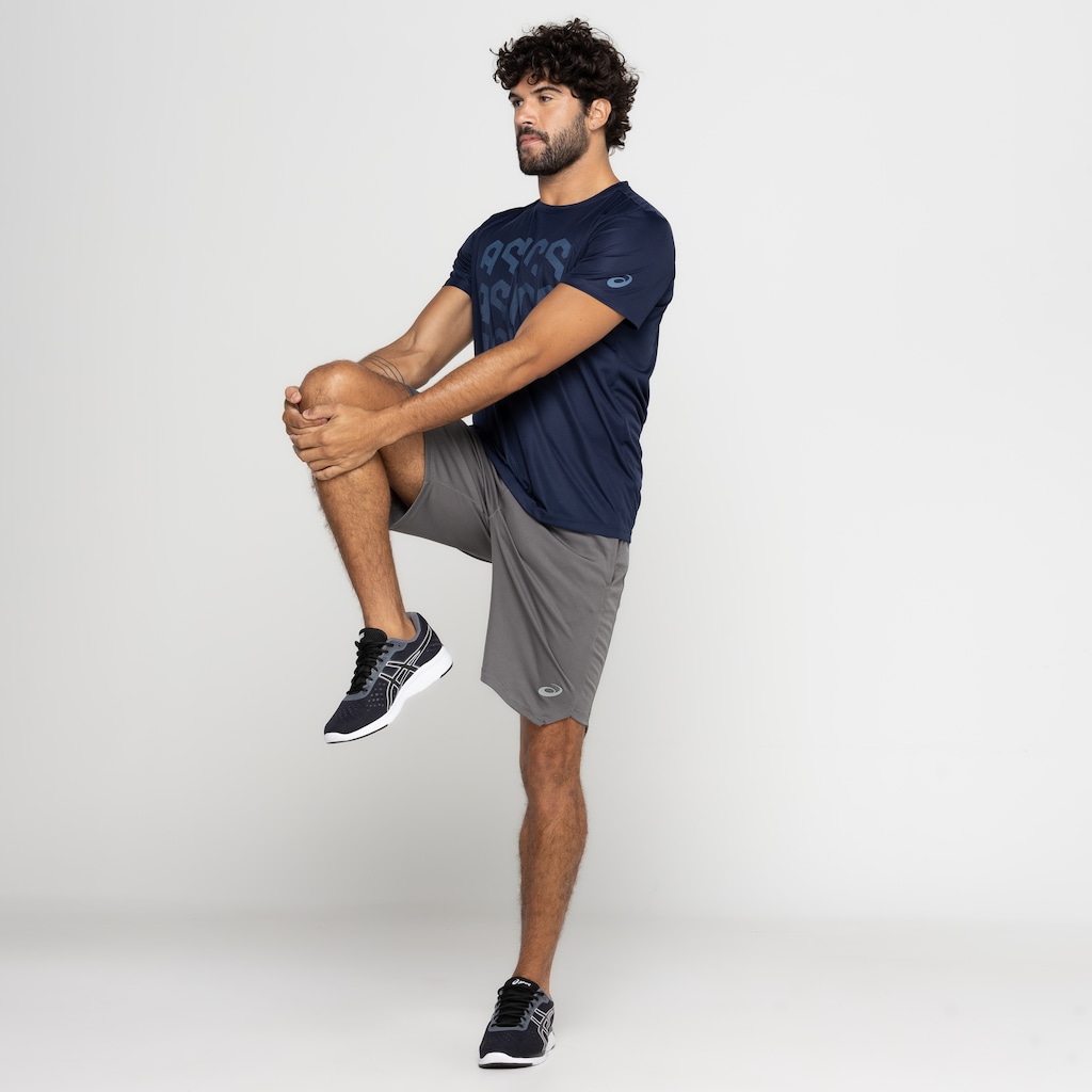 Imagem 3 do produto Camiseta Masculina ASICS Manga Curta Logo Ao Cmc Ct