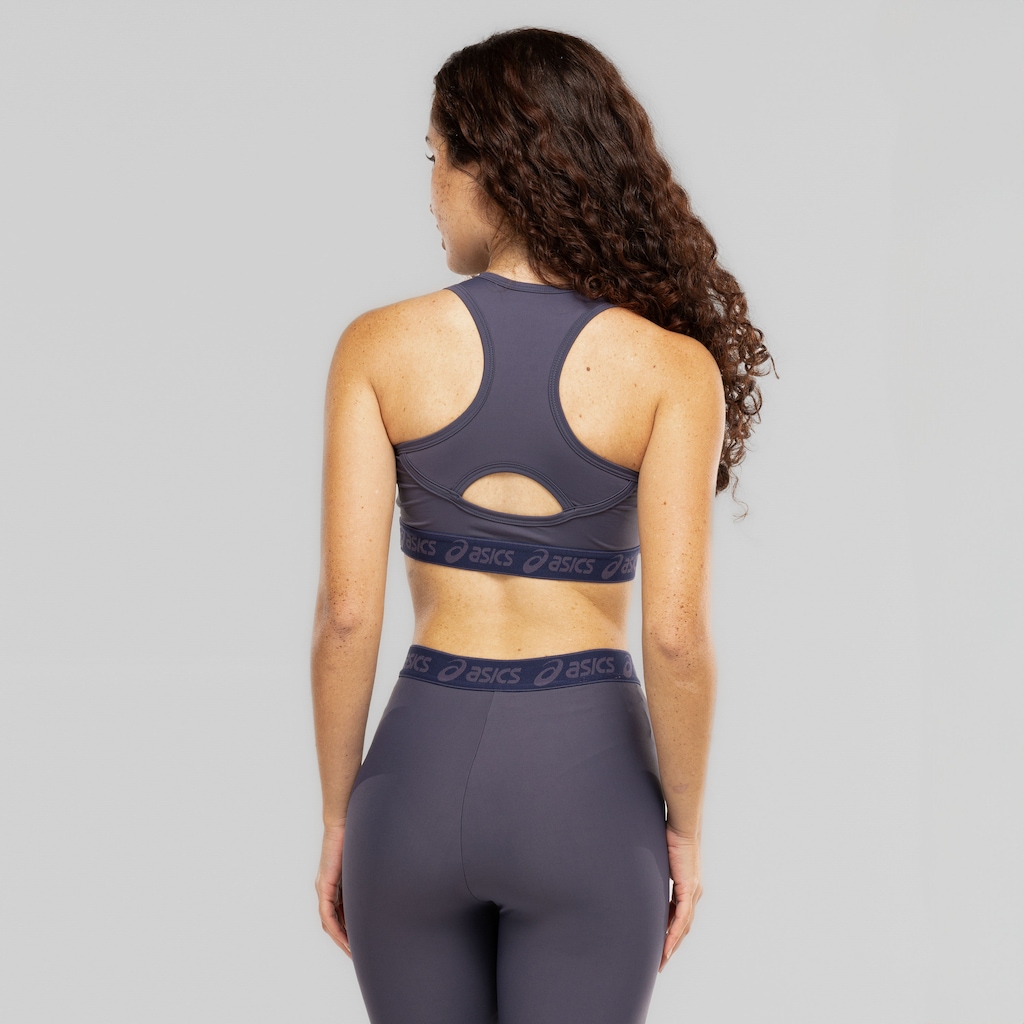Imagem 2 do produto Top Fitness sem Bojo ASICS Média Sustentação Toya Run Basic - Adulto