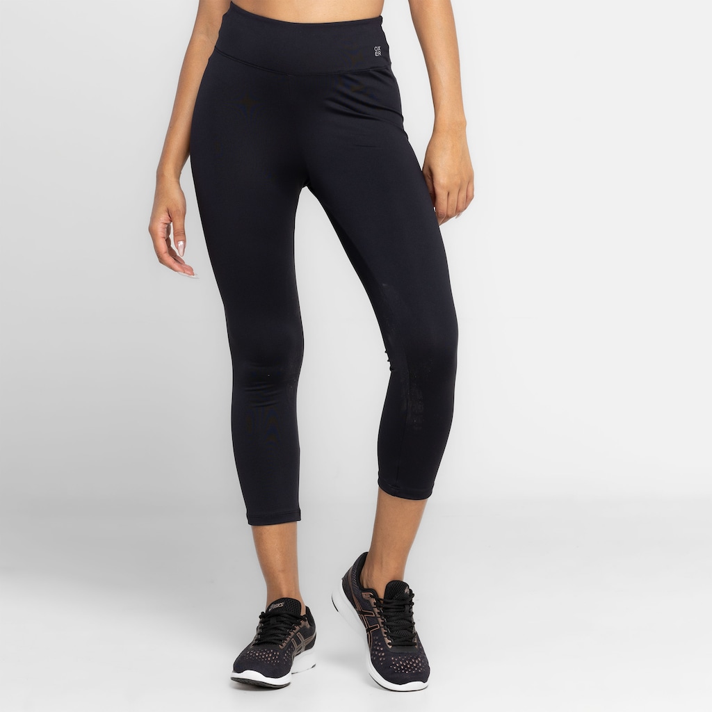 Imagem 2 do produto Calça Legging Feminina Oxer Capri Campeão Slim Cós Baixo Média Compressão