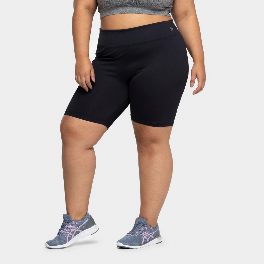 Imagem 2 do produto Bermuda Feminina Oxer Cós Baixo Média Compressão Aerobic