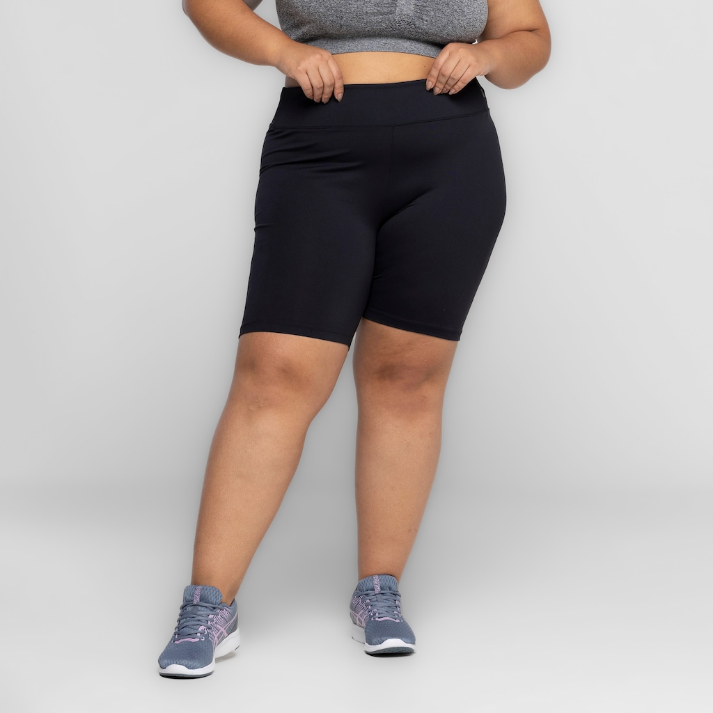 Imagem 4 do produto Bermuda Feminina Oxer Cós Baixo Média Compressão Aerobic