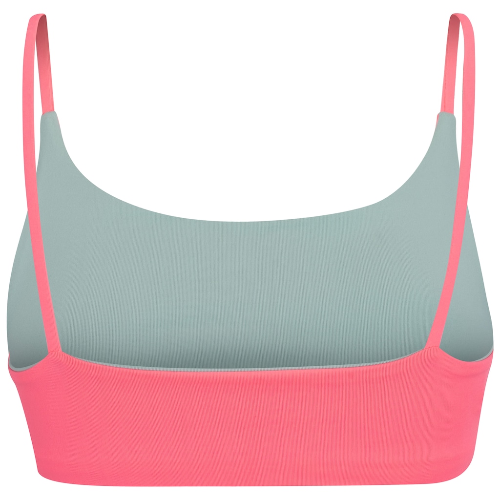 Imagem 2 do produto Top Fitness sem Bojo Oxer Baixa Sustentação Reversível Bicolor