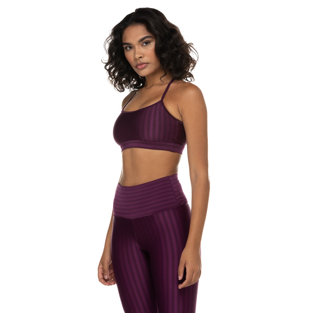 Imagem 4 do produto Top Fitness sem Bojo Oxer Baixa Sustentação New Zig II - Adulto