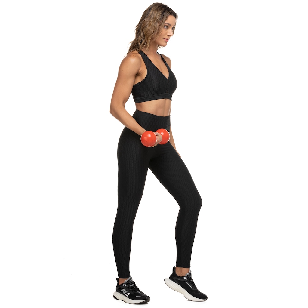 Imagem 4 do produto Top Fitness com Bojo Removível Oxer Média Sustentação Bartak - Adulto