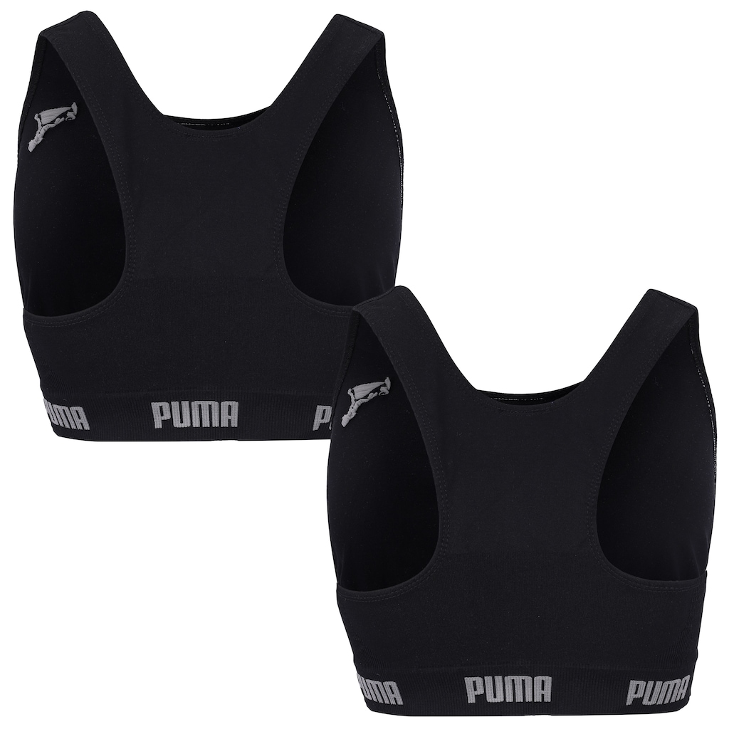 Imagem 2 do produto Top Fitness sem Costura Bodywear Puma com 2 Unidades - Adulto