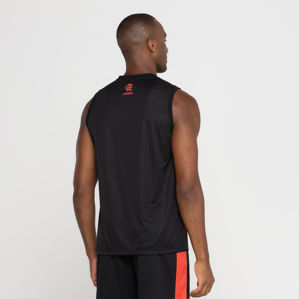 Imagem 2 do produto Camiseta Regata do Flamengo Masculina Braziline Interaction