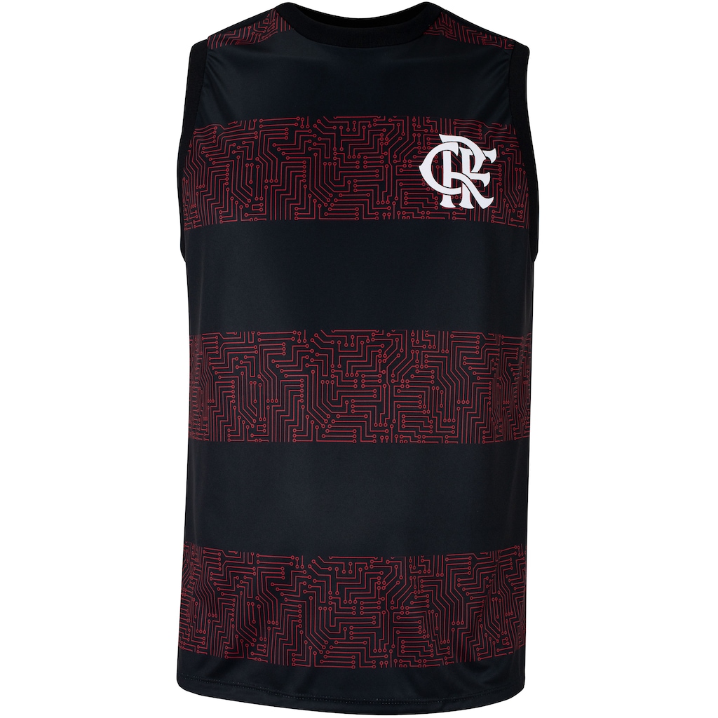 Imagem 4 do produto Camiseta Regata do Flamengo Masculina Braziline Interaction