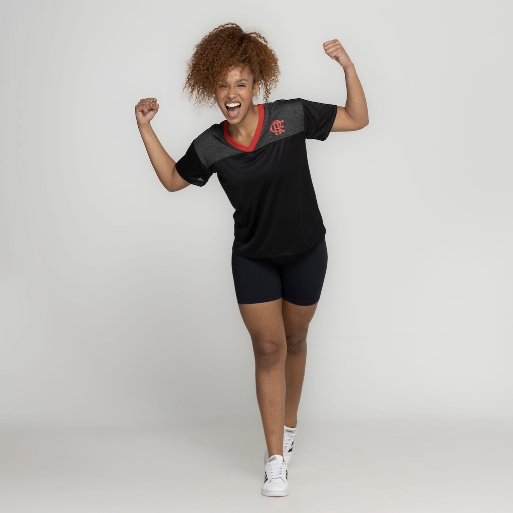 Imagem 4 do produto Camiseta do Flamengo Feminina Braziline Mana