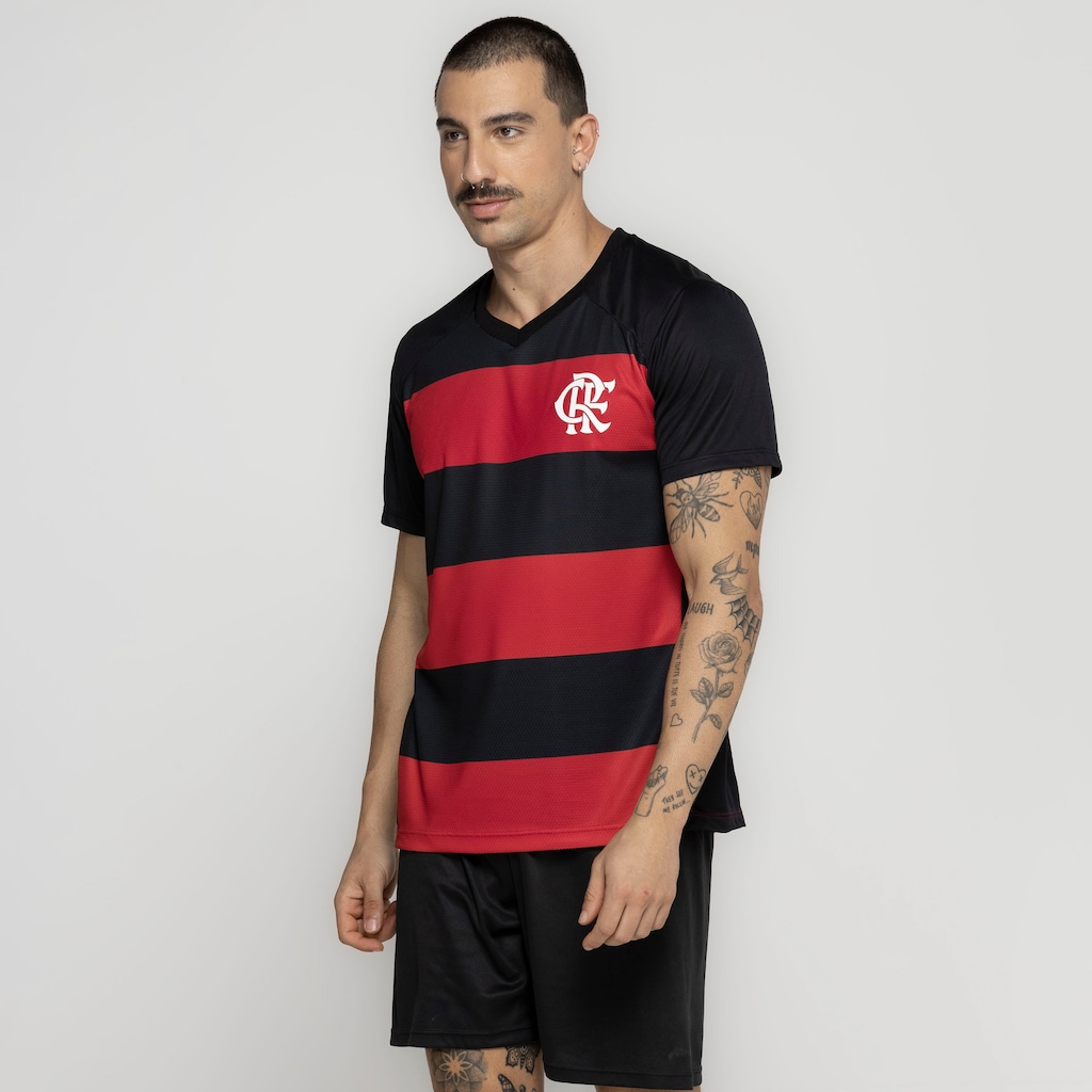 Imagem 3 do produto Camiseta do Flamengo Masculina Braziline Scope