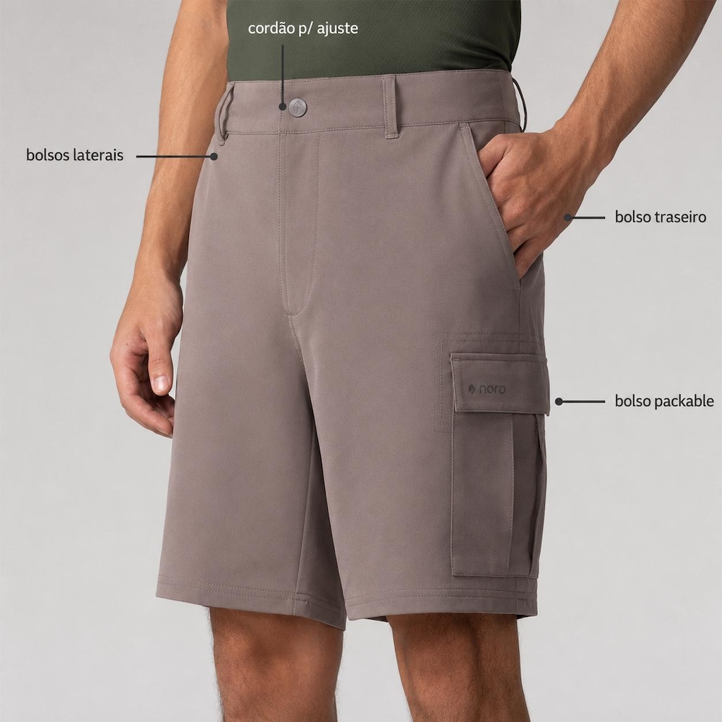 Imagem 2 do produto Bermuda Nord Cargo - Masculina