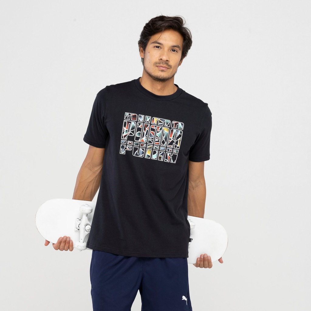 Imagem 3 do produto Camiseta Masculina Puma Manga Curta Graphics Summer