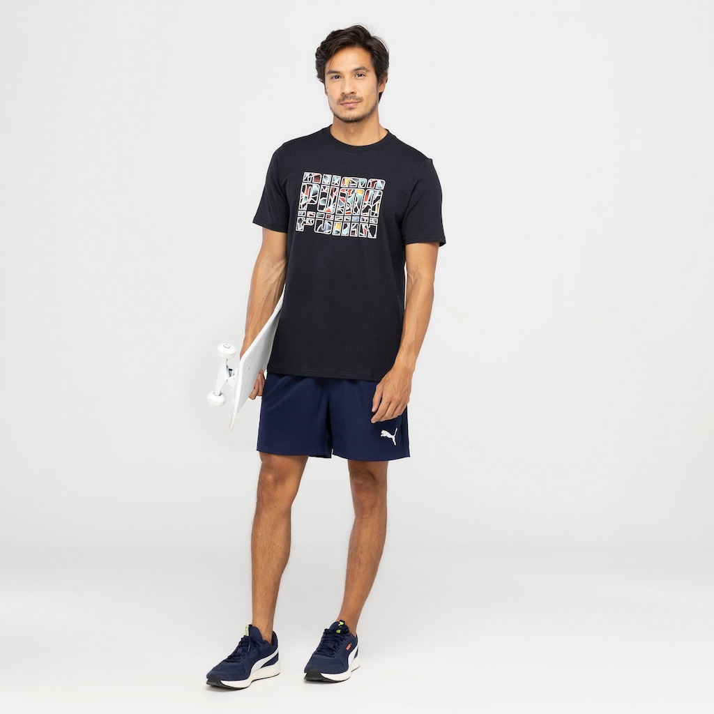Imagem 4 do produto Camiseta Masculina Puma Manga Curta Graphics Summer
