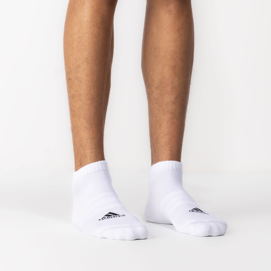 Imagem 2 do produto Kit de Meias adidas Cano Baixo com 6 Pares - Adulto