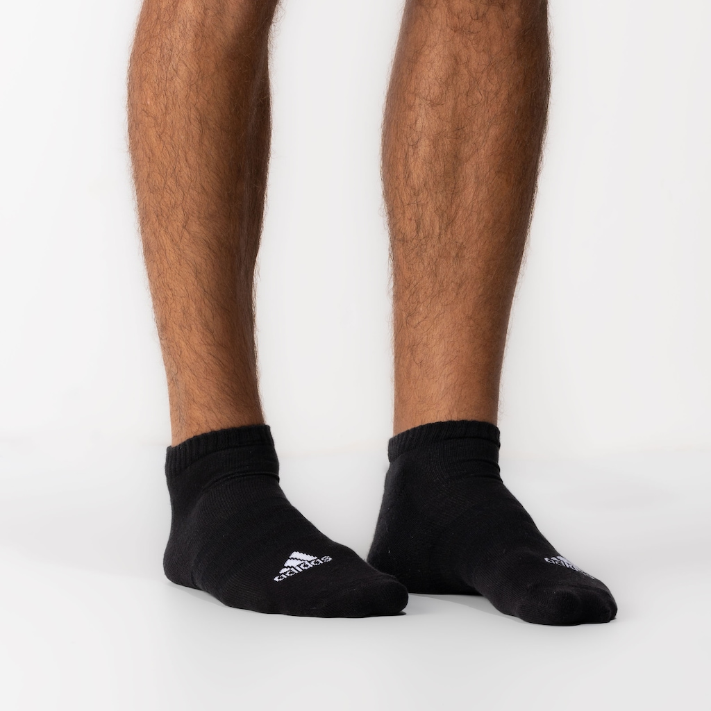 Imagem 2 do produto Kit de Meias adidas Cano Baixo com 6 Pares - Adulto