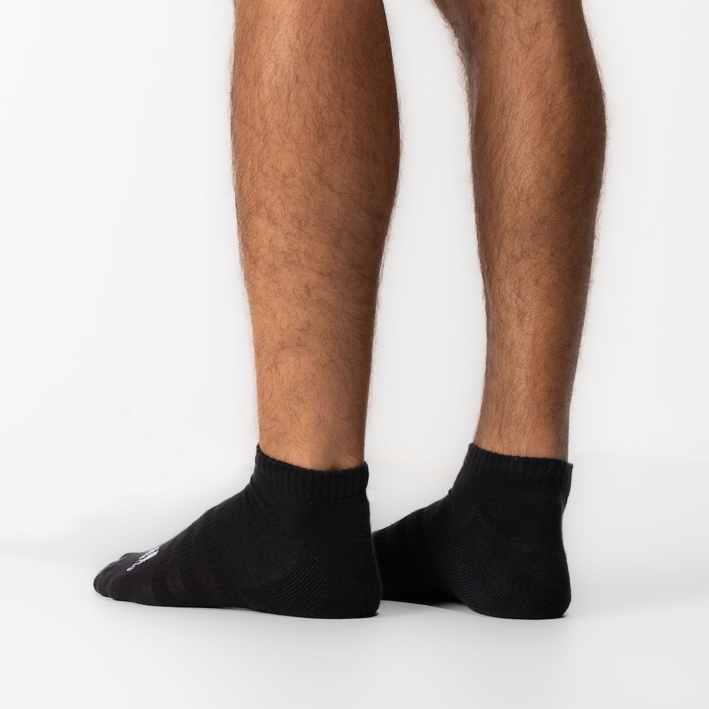 Imagem 3 do produto Kit de Meias adidas Cano Baixo com 6 Pares - Adulto