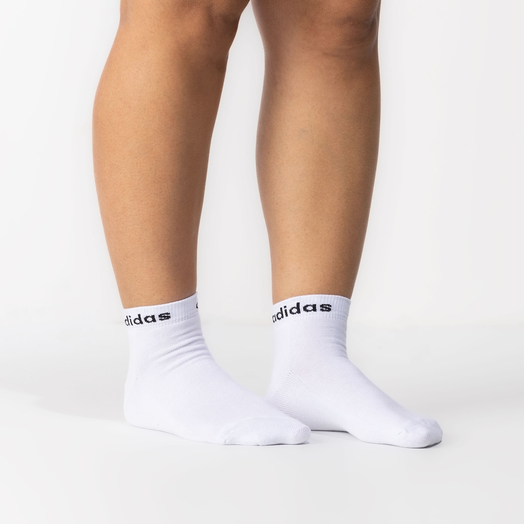Imagem 5 do produto Kit de Meias adidas Logo Linear Ankle - com 3 Pares - Adulto