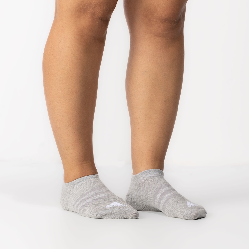 Imagem 2 do produto Kit de Meias Cano Curto adidas Sportswear No Show com 3 pares - Adulto