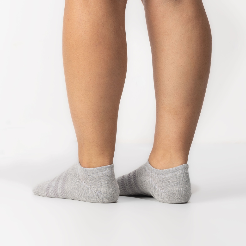 Imagem 3 do produto Kit de Meias Cano Curto adidas Sportswear No Show com 3 pares - Adulto