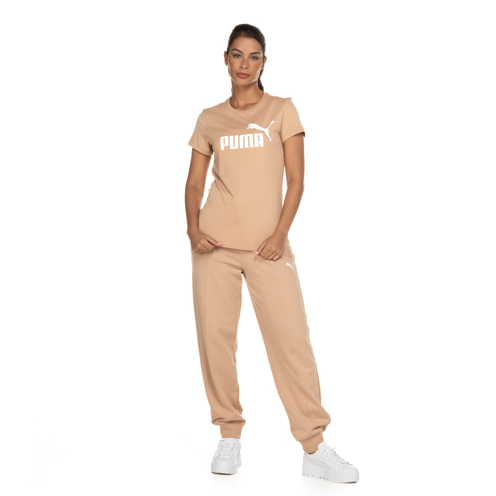 Imagem 3 do produto Camiseta Feminina Puma Manga Curta LS ESS Logo