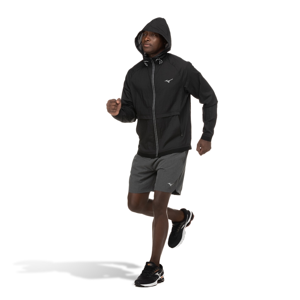 Imagem 5 do produto Jaqueta Corta-Vento Masculina Mizuno com Capuz High