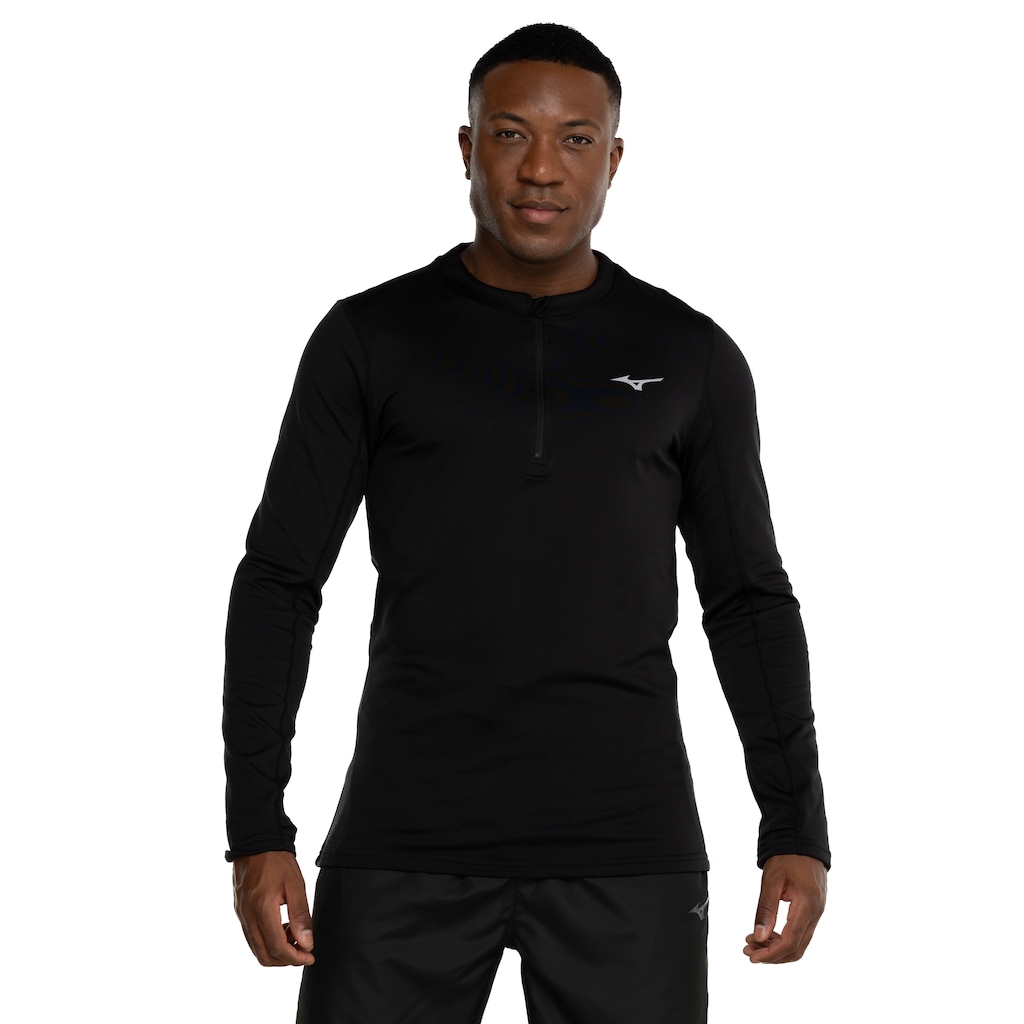 Imagem 1 do produto Camiseta Masculina Mizuno Manga Longa Térmica
