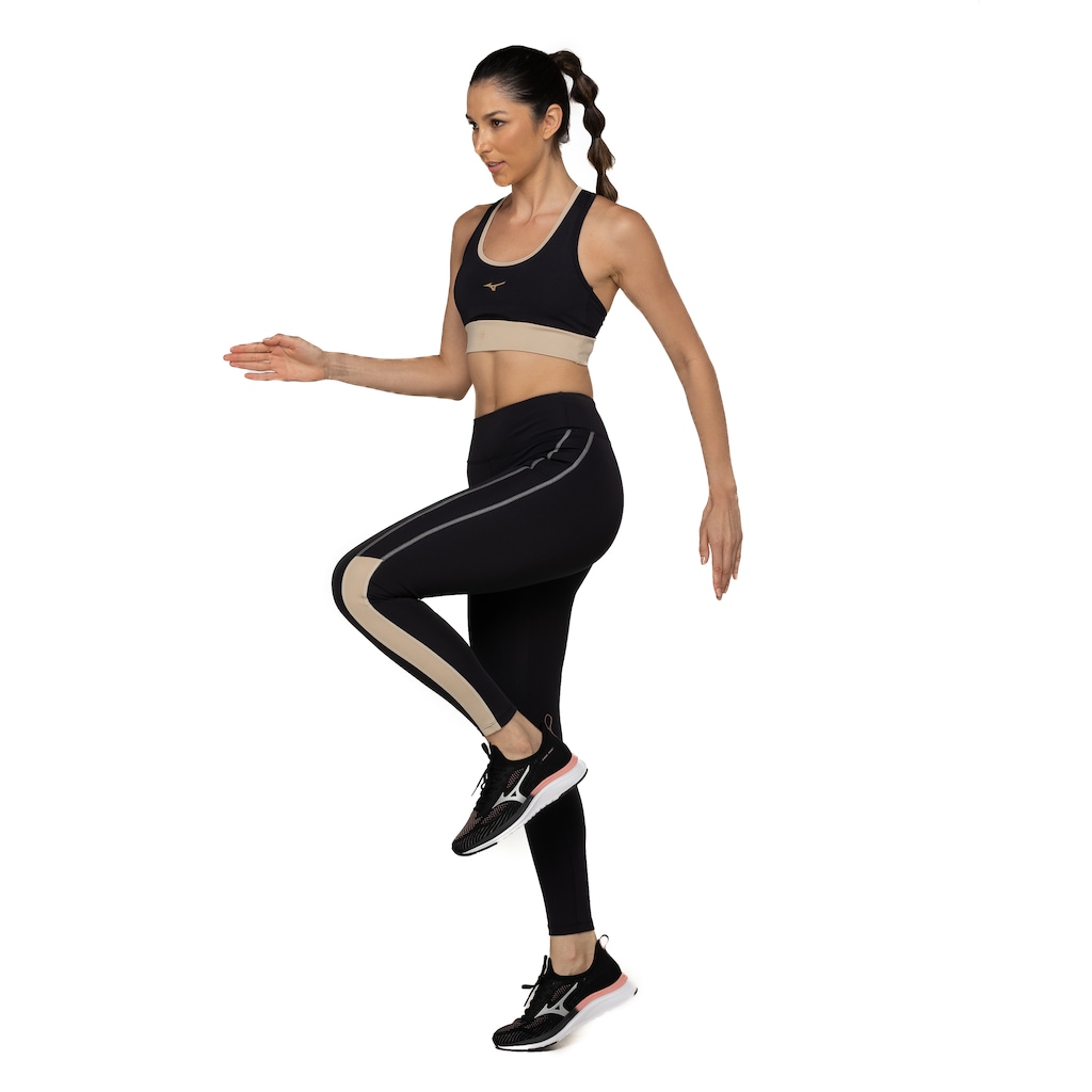 Imagem 4 do produto Top Fitness com Bojo Removível Mizuno Média Sustentação Run Easy 4 - Adulto