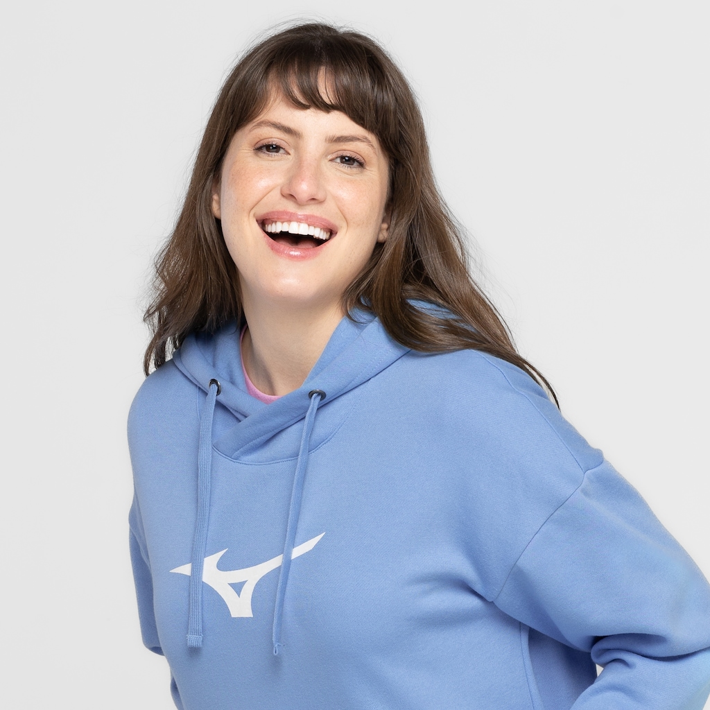 Imagem 5 do produto Blusão Feminino Mizuno com Capuz Big Logo