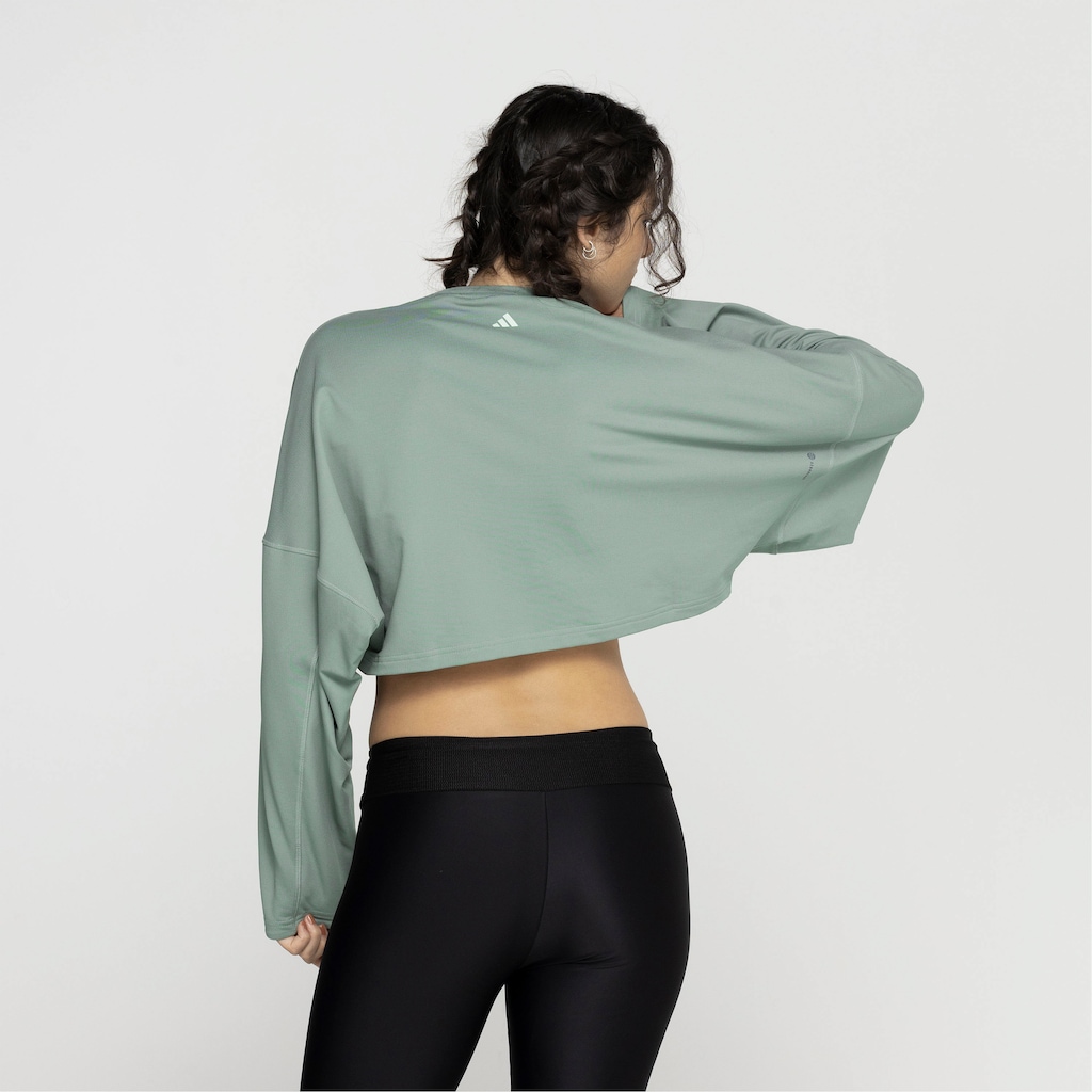 Imagem 2 do produto Blusa Cropped Feminina adidas Yoga Studio
