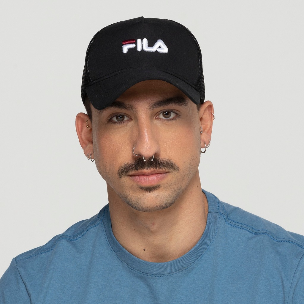 Imagem 4 do produto Boné Aba Curva Fila Snapback Fika Trucker - Adulto