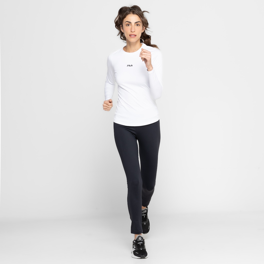 Imagem 3 do produto Camiseta Feminina Fila Manga Longa Thermo Slim