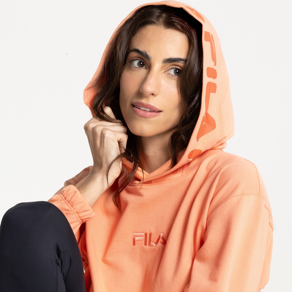 Imagem 5 do produto Blusa Cropped Feminina Fila Letter