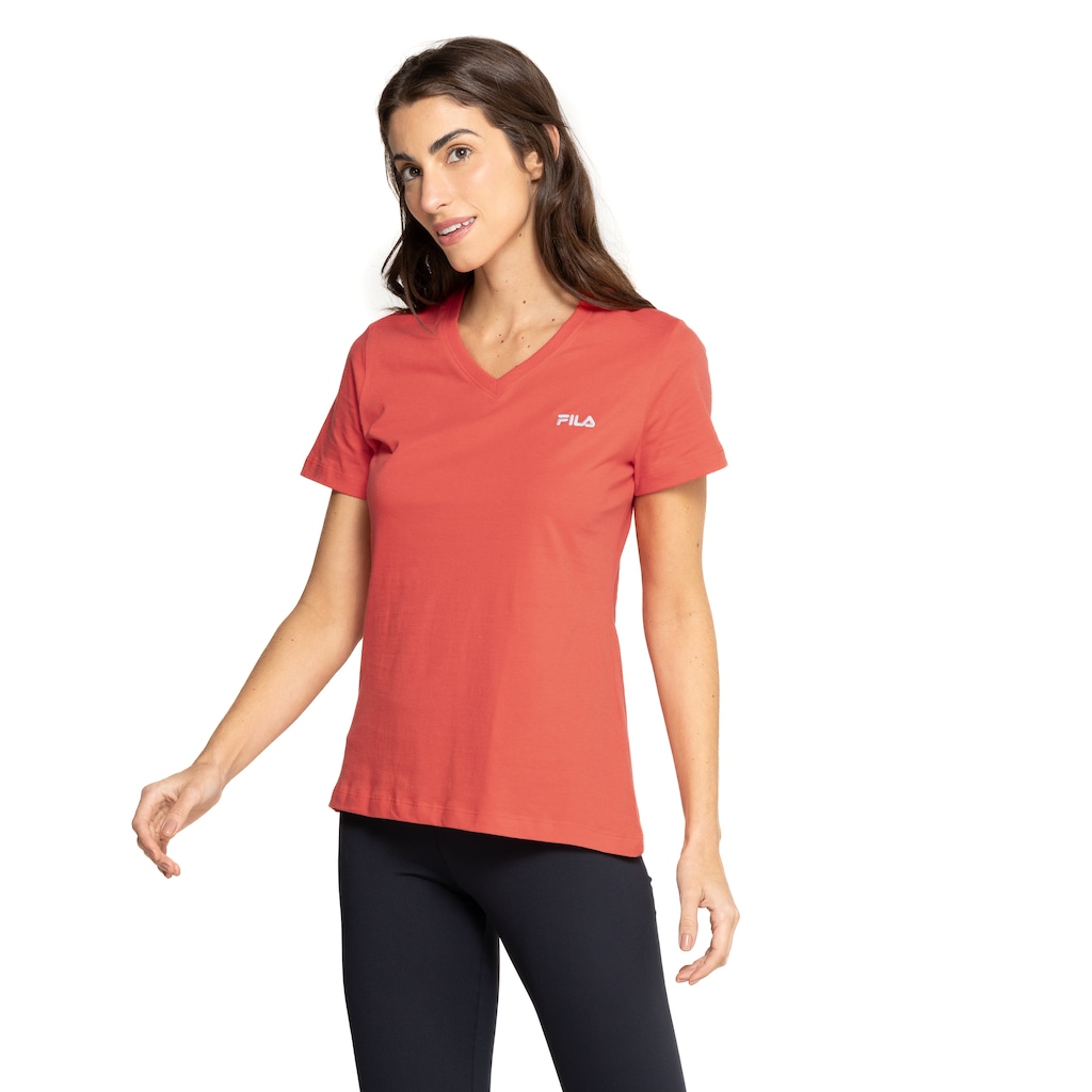 Imagem 1 do produto Camiseta Fila Manga Curta Basic Feminina