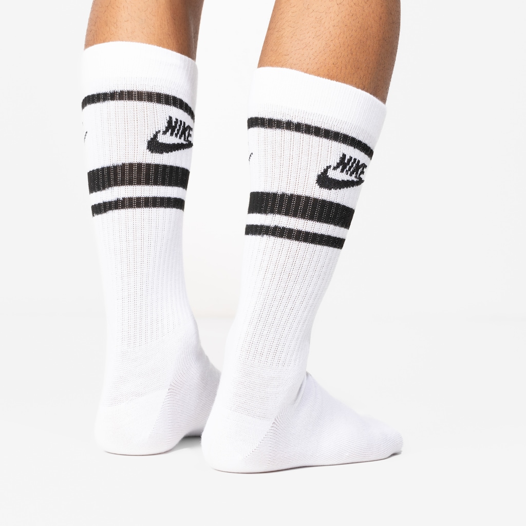 Imagem 4 do produto Kit de Meia Nike Cano Alto Everyday Essential Crew - Adulto - 3 pares