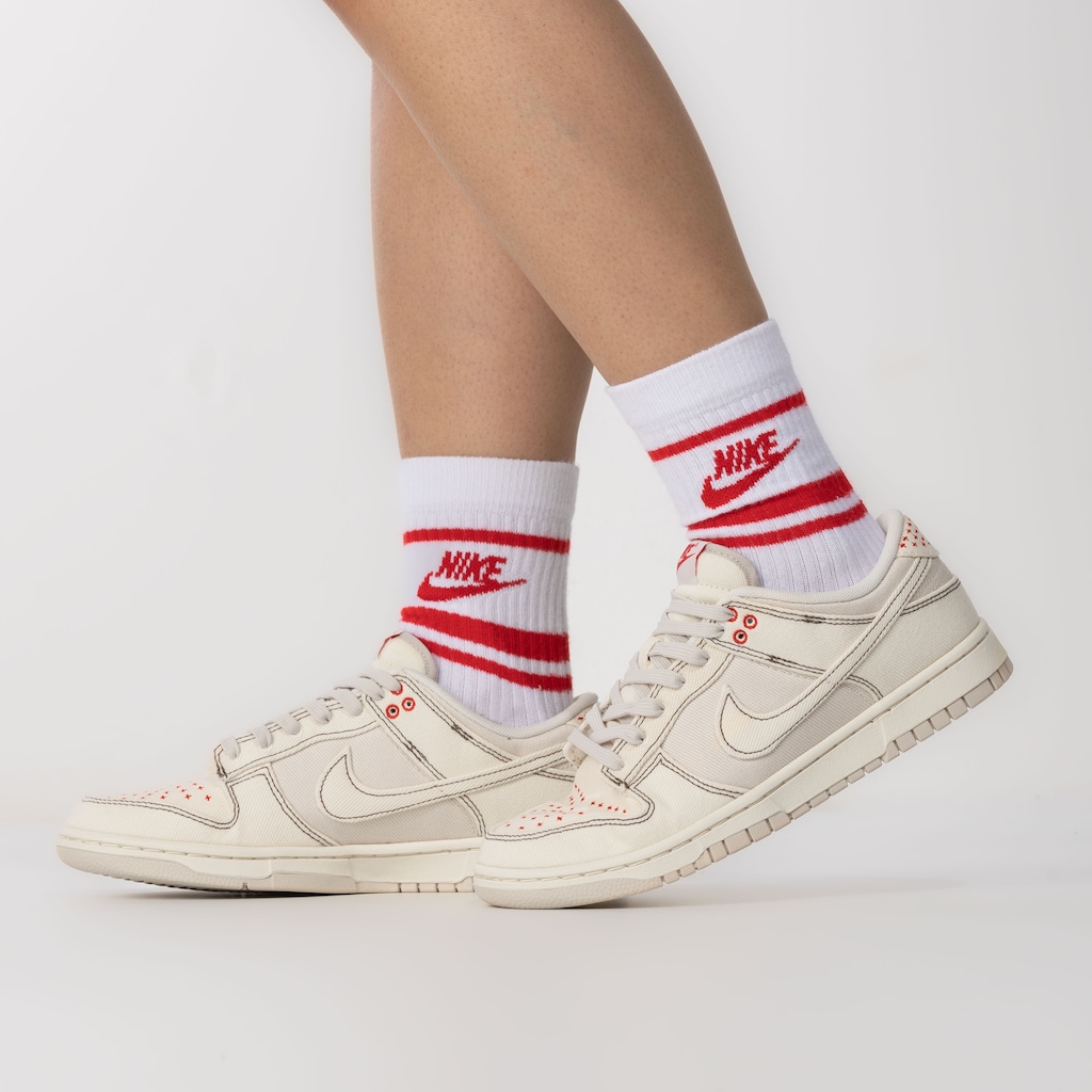 Imagem 2 do produto Kit de Meias Cano Alto Nike Essential Crew 3 Pares Adulto