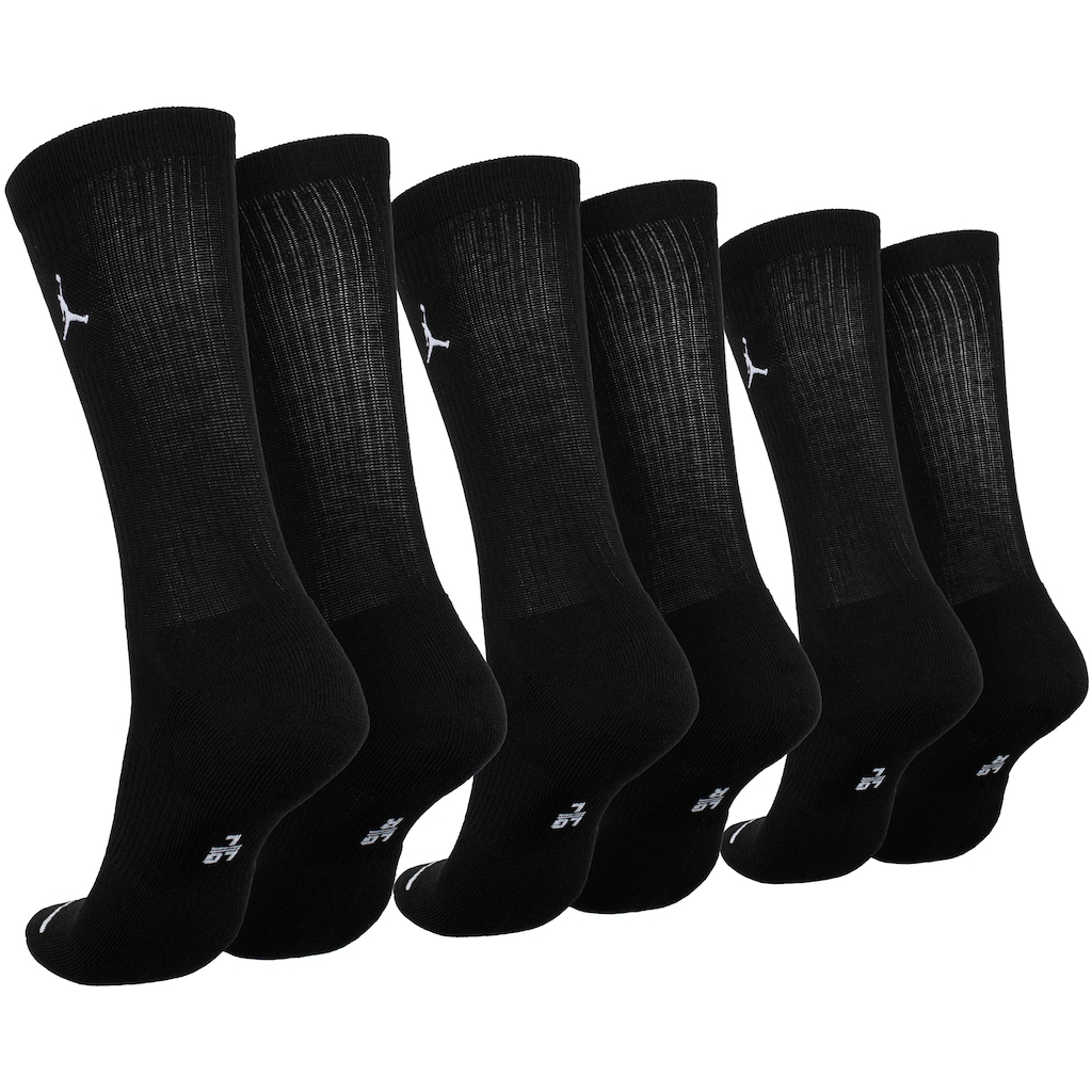 Imagem 2 do produto Kit de Meia Jordan Nike Cano Alto Everyday Dri-Fit Cush Poly Crew - Adulto - 3 Pares