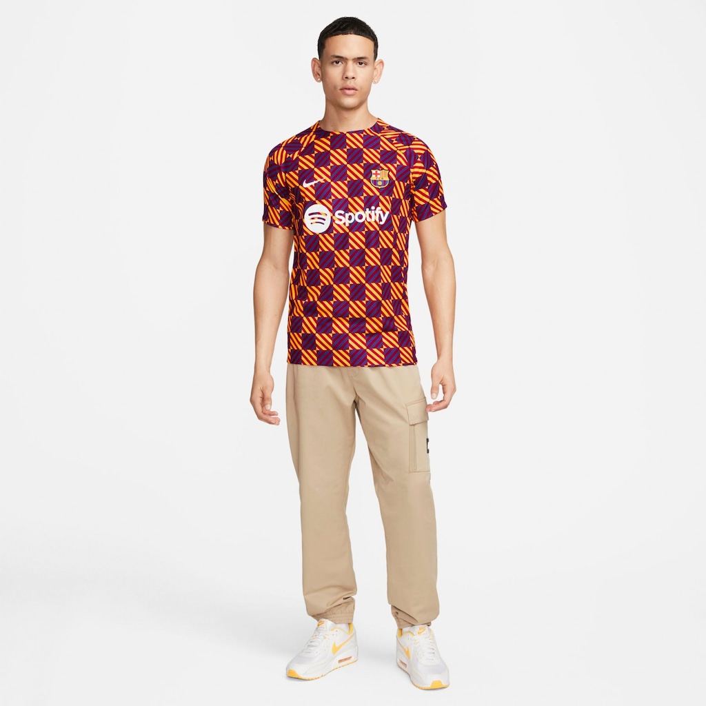 Imagem 3 do produto Camisa Barcelona 22/23 Pré-Jogo Nike Masculina