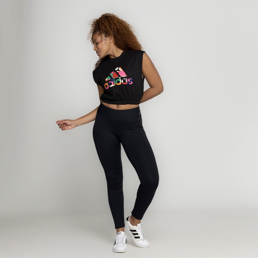 Imagem 5 do produto Camiseta Regata Cropped Feminina adidas Farm